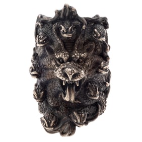 Sterling Silver Gargoyle Ring