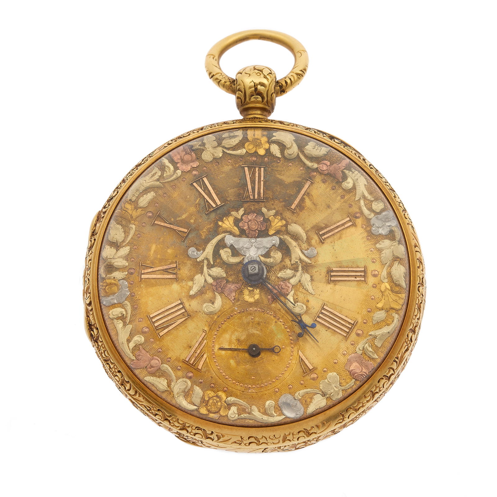 JN Johnson, Liverpool, 18k Fusee Pocket Watch (1 of 5)