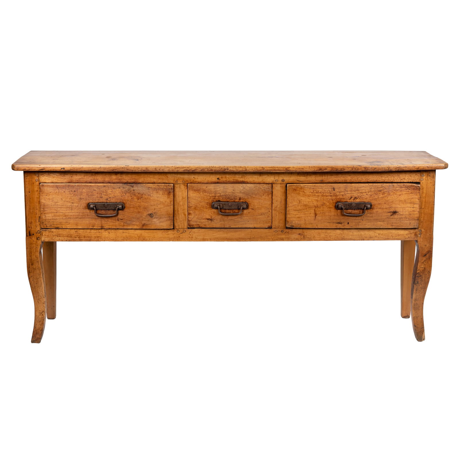 Italian Fruitwood Console Table, 18th Century (1 of 5)