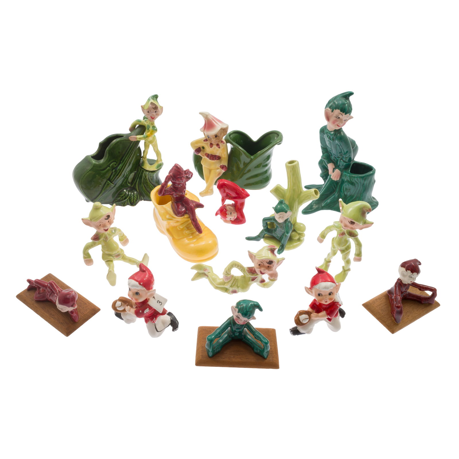 Group of Eleven Elfin and Pixie Figurines (1 of 20)