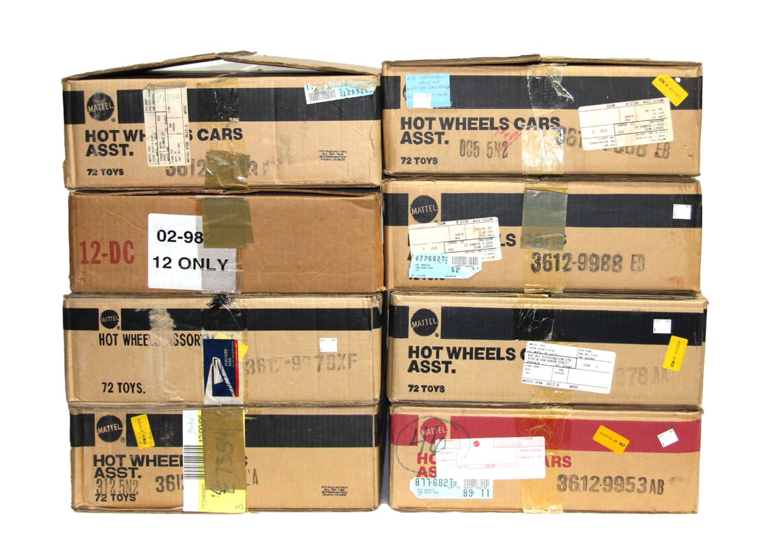 Eight Cases of Hot Wheels (1 of 8)