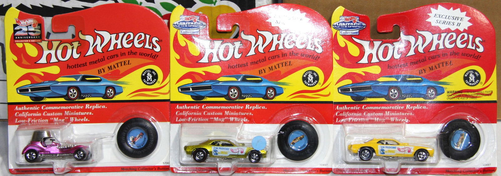Five Boxes Hot Wheels 25th Anniversary Redlines (1 of 4)