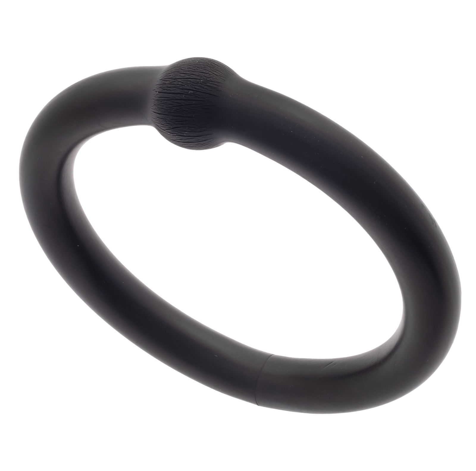 Black Rubber, Gold Bracelet, "Gold Makes You Blind," Otto Kunzli (1 of 4)