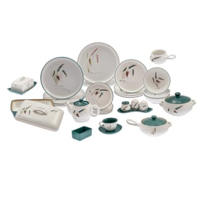 Vintage Denby Greenwheat Pattern Table Ware