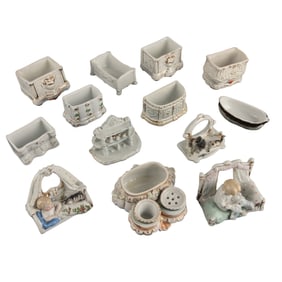 Collection of 19th Century German Porcelain Fairings