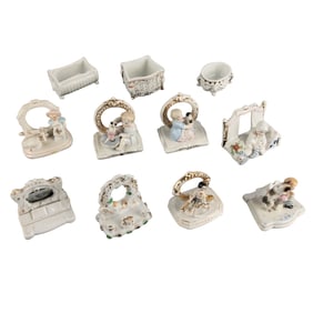 Collection of 19th Century German Porcelain Fairings