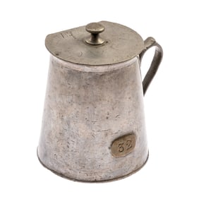 English Pewter Tavern Measure 19th Century