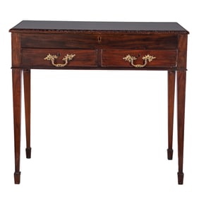 George III Gentleman's Dressing Table