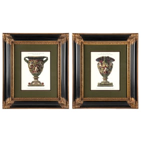 After Giovanni Piranesi, Pair of Decorative Panels