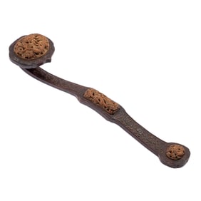 Chinese Carved Boxwood Ruyi