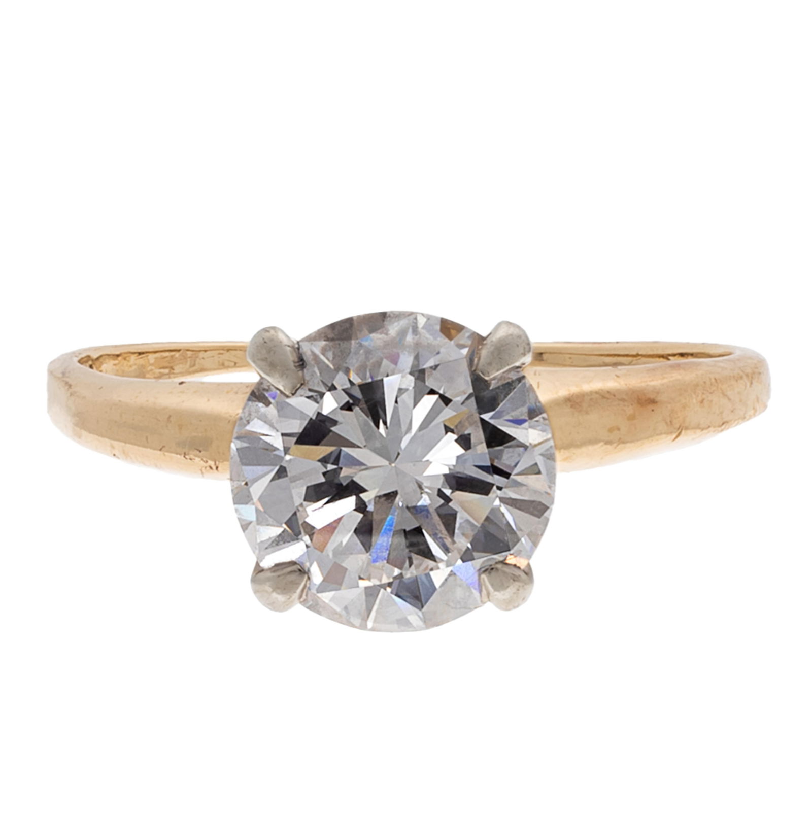 Diamond, 14k Yellow Gold Ring (1 of 5)