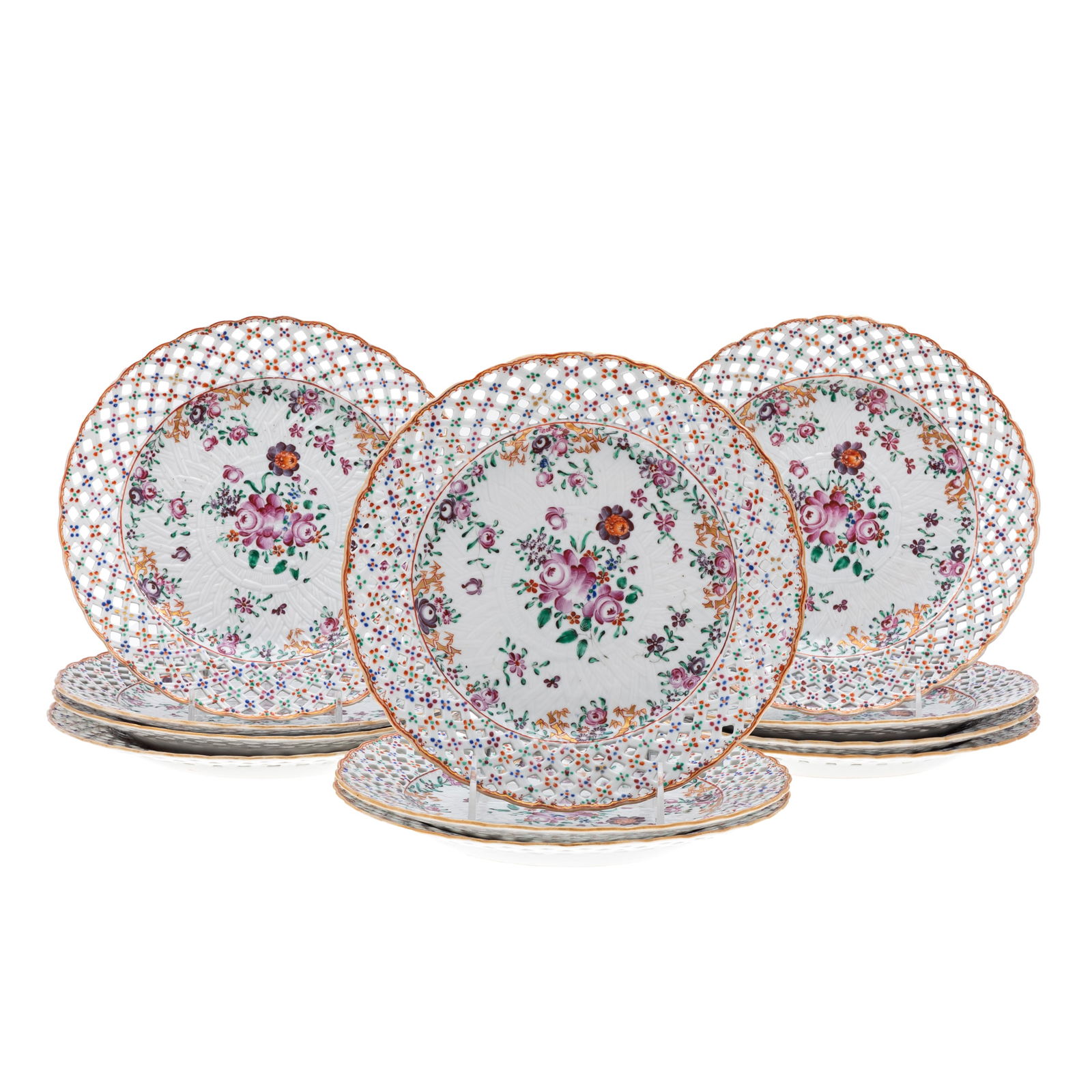 Chinese Export Porcelain Plates (1 of 4)