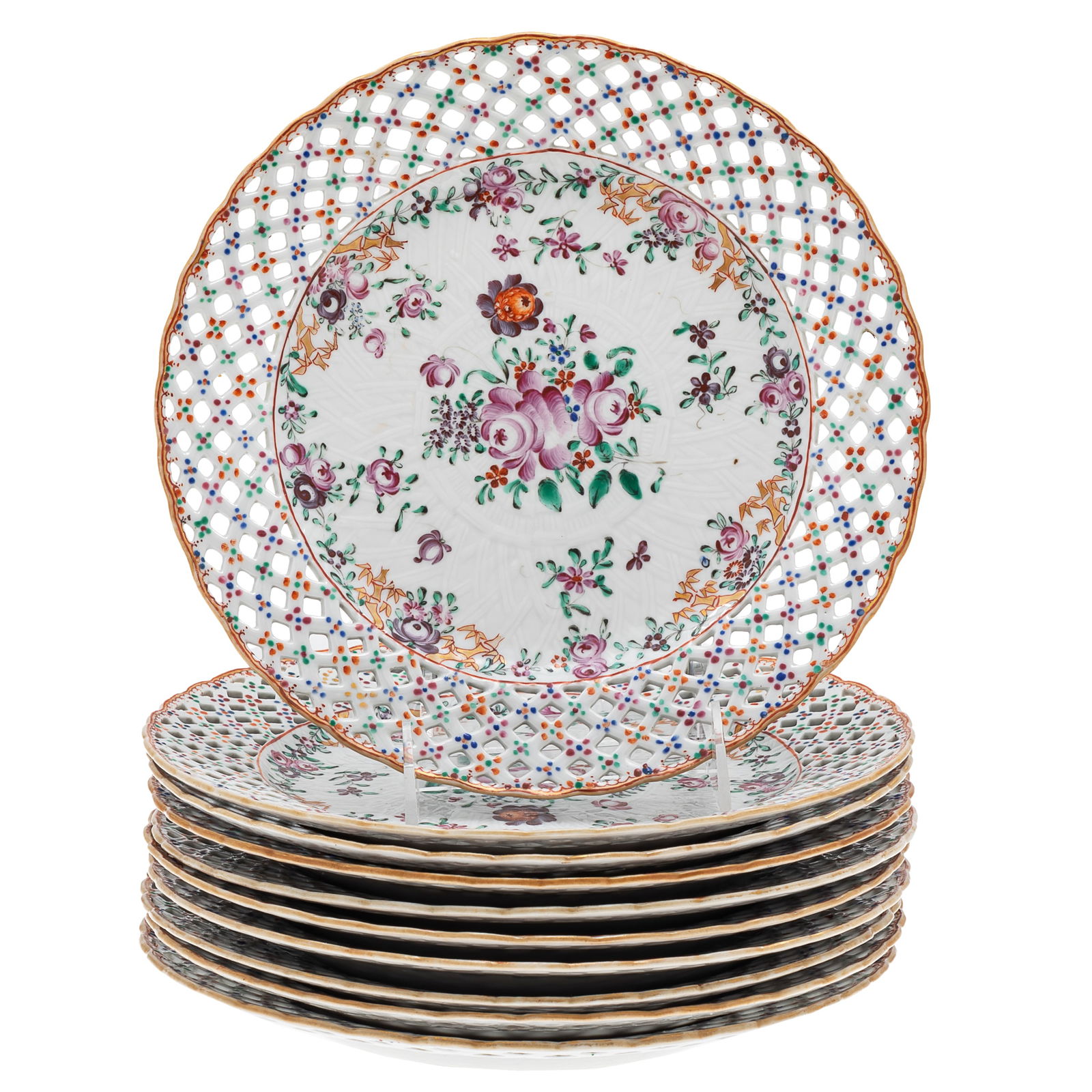 Chinese Export Porcelain Plates (1 of 4)