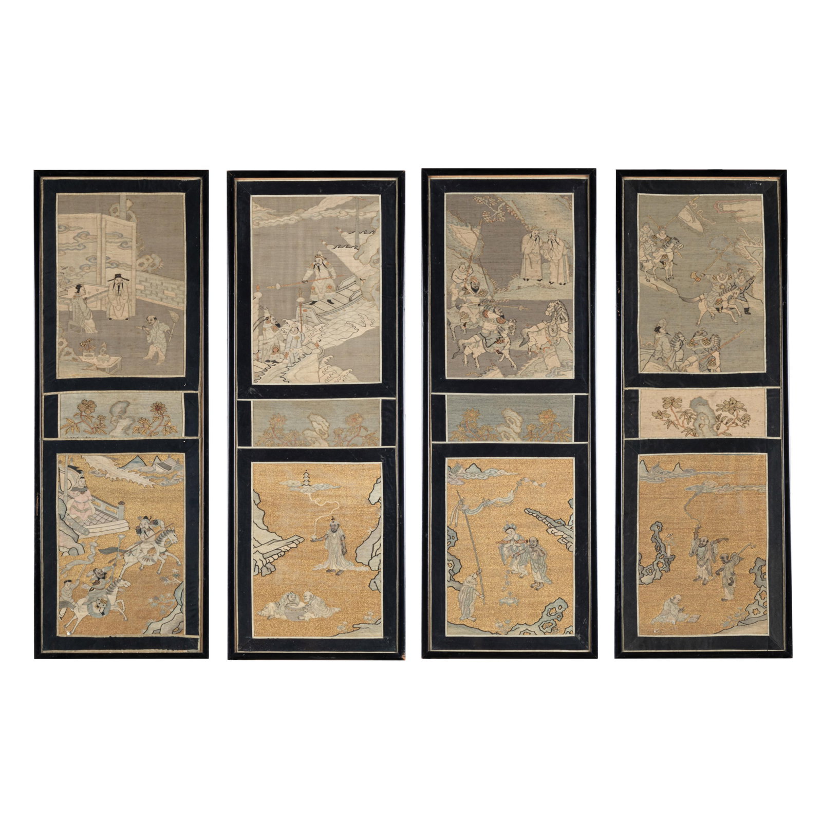 Set of Chinese Kesi Panels (1 of 9)