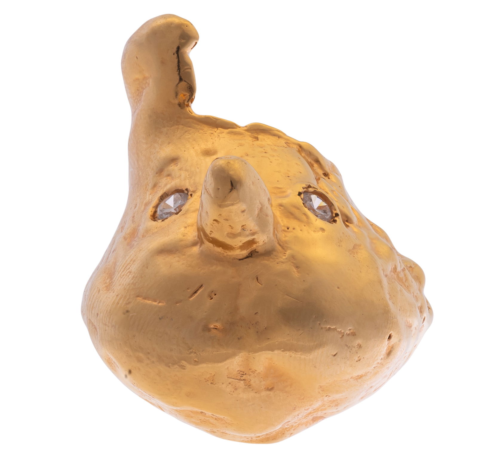 Bronze, Cubic Zirconia Ring, "Bestiole," Sylvie Auvray (1 of 3)