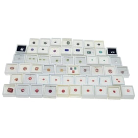 Large Collection of Unmounted Gemstones