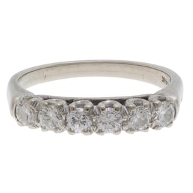 Diamond, 14k White Gold Ring