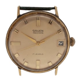 Gruen Precision, 14k Yellow Gold Watch