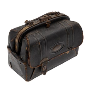 Doctor's Leather Bag, 19th Century