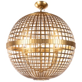 Large Globe Lantern by Aerin