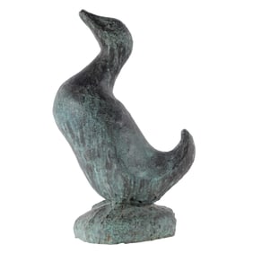 Bronze Figure of a Duck