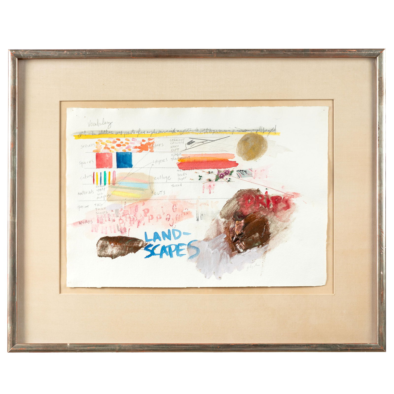 Joan Snyder (American b. 1940) (1 of 5)