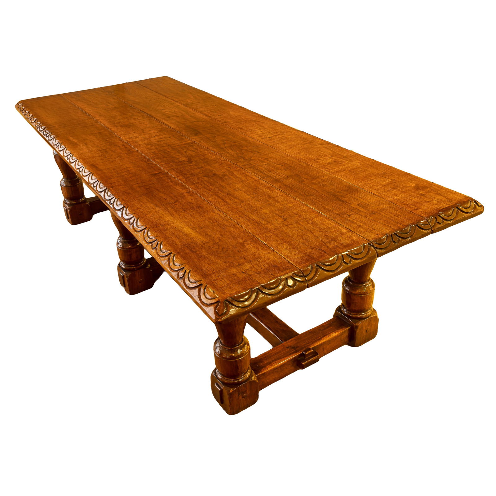 English Baroque Style Refectory / Conference Table (1 of 6)