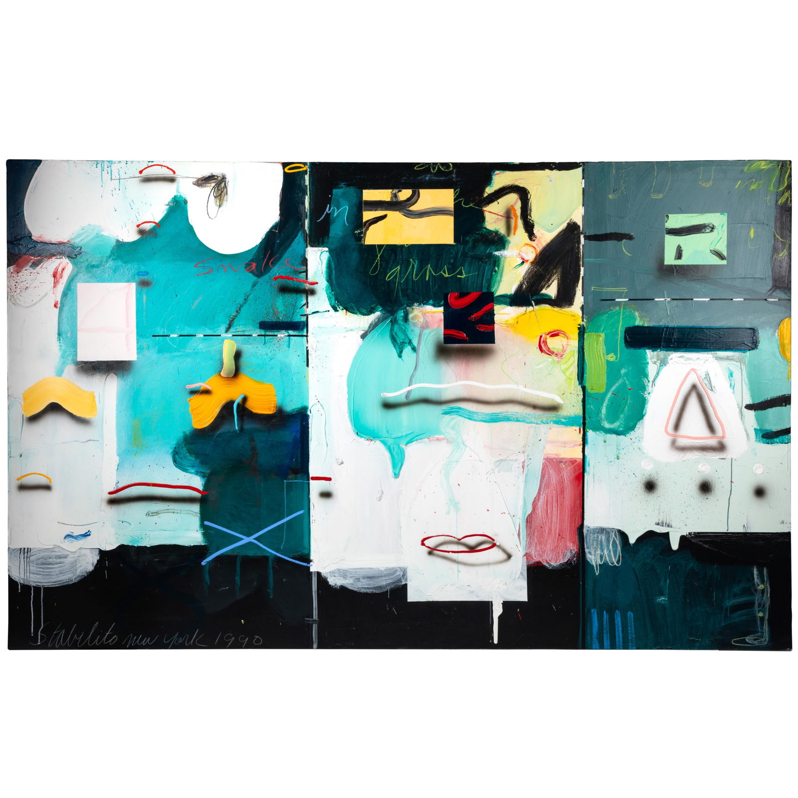 Joseph Stabilito (American b. 1955) 'Snake Grass' (1 of 4)