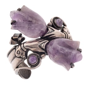 Amethyst, Sterling Silver Bracelet, William Spratling