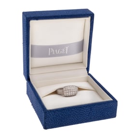 Diamond, 18k White Gold "Dancer" Ring, Piaget