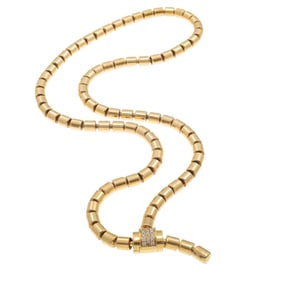 Piaget Diamond, 18k Yellow Gold "Possession" Necklace