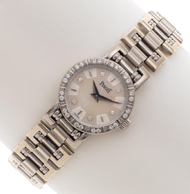 Ladies Piaget Diamond, 18k Mini Dancer Wristwatch, Ref 5964A
