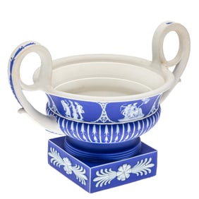 Wedgwood Cobalt Bough Pot