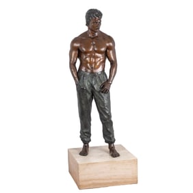Michael Atkinson (American b. 1946) Bronze Figure 'Doug'