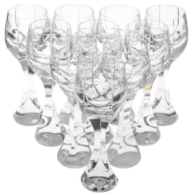 Baccarat Crystal Neptune Pattern Claret Wine Glass
