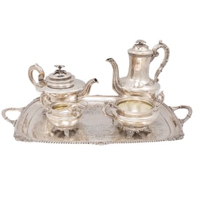 Victorian Sterling Tea Set