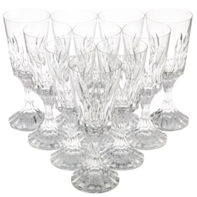 Baccarat Massena Pattern Water Goblets