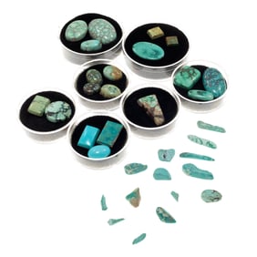 Collection of Unmounted Turquoise