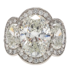 Diamond, Platinum Ring, Shreve & Co.