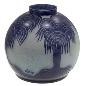 Charles Schneider Art Deco Vase