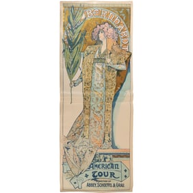 After Alphonse Mucha (Czech 1860-1939)