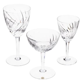 Collection of Val St. Lambert Glassware