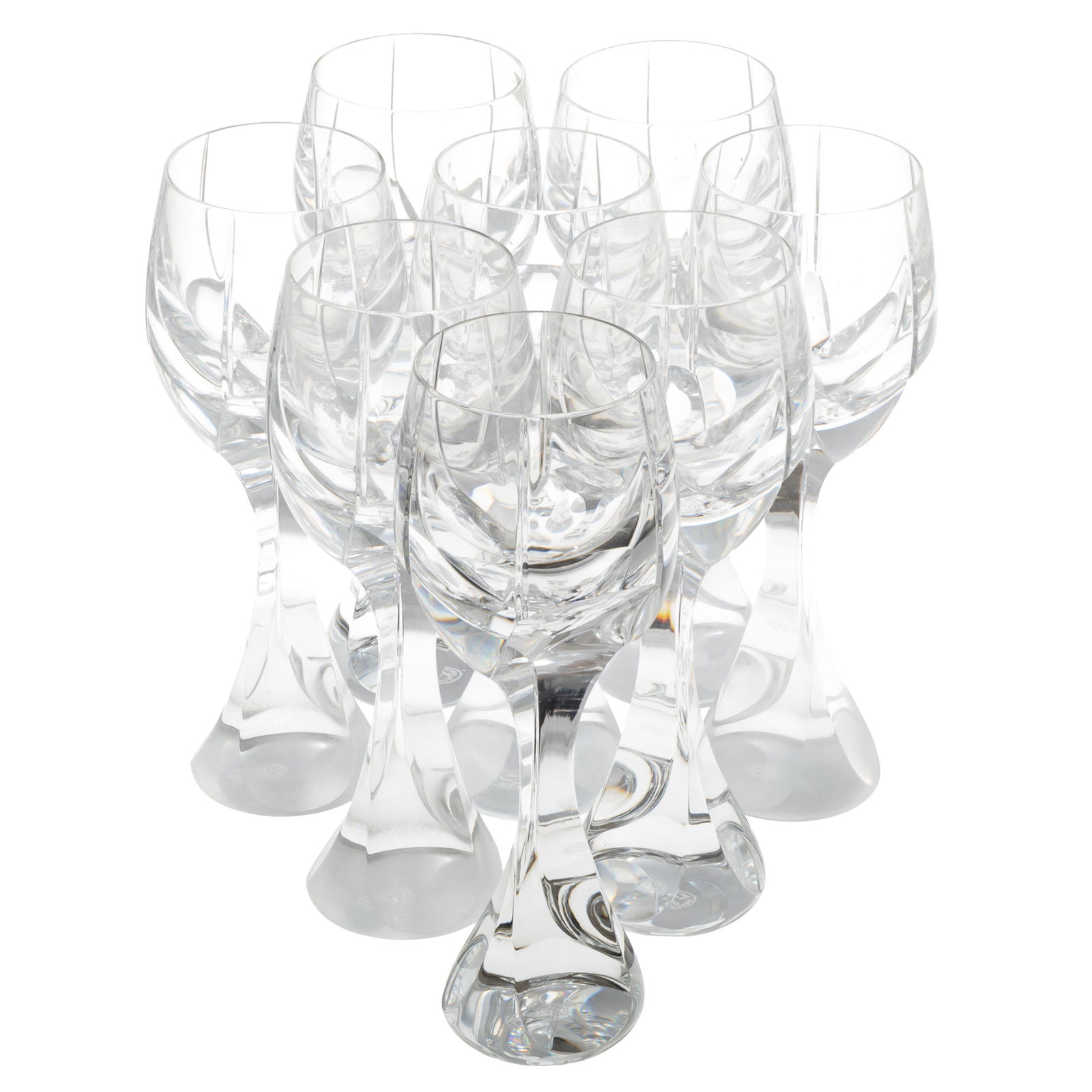 Baccarat Crystal Neptune Pattern Small Water Glass (1 of 4)