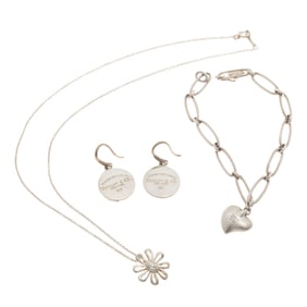 Collection of Tiffany & Co. Sterling Silver Jewelry
