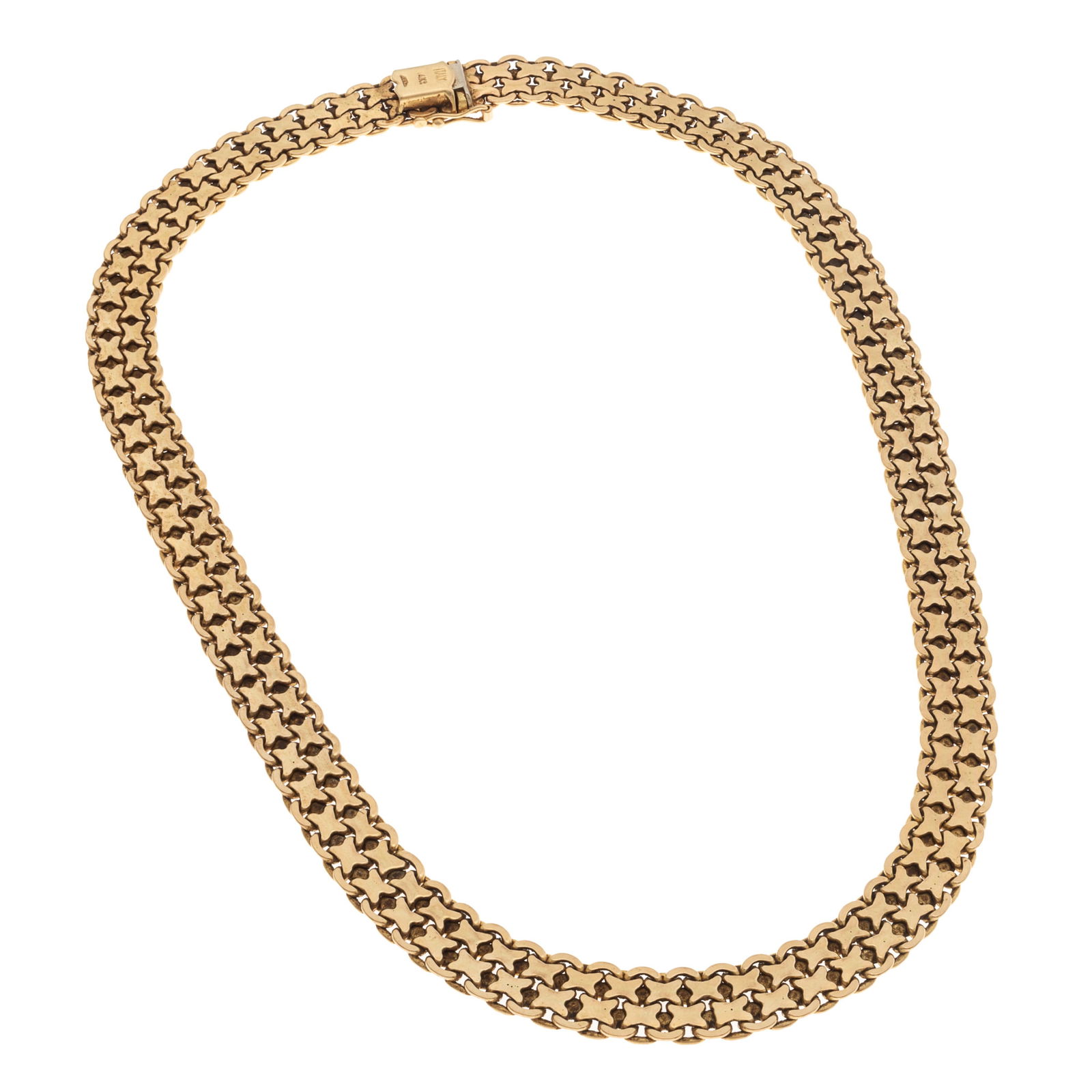 14k Yellow Gold Collar Necklace (1 of 4)