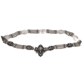 Silver Cherub Belt