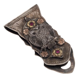 Masonic Scottish Rite 18k, 10k. Sterling Silver Money Clip