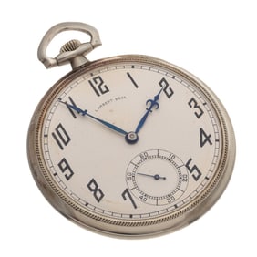 Lambert Brothers, Private Label, 18k Open Face Pocket Watch