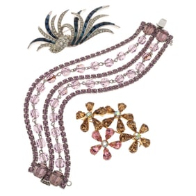 Collection of Vintage Designer Costume Jewelry