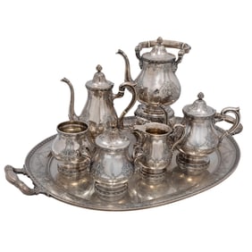 Dominick & Haff Sterling Tea and Coffee Set